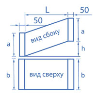 утка со смещением в одной плоскости